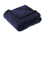 Navy Oversized Ultra Plush Blanket - You choose the design