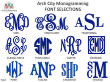 Medium Cosmetic Bag  - Hot Pink or Mint