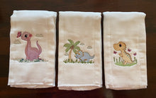 Dino Burp Cloths - 3 pk.