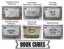 Canvas Book Tote