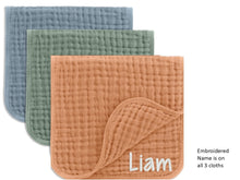 Muslin Burp Cloth Sets
