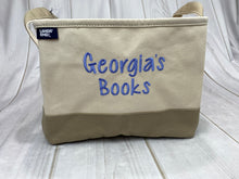 Canvas Book Tote