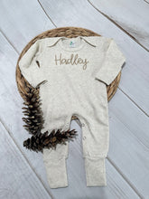 Natural Oatmeal Colored Baby Outfit