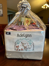 Custom Canvas Baby Gift Basket