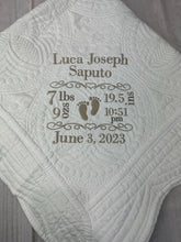 Gender Neutral Heirloom Quilt