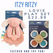 Pink Bunny Lovey and Pop Spinner Gift Set
