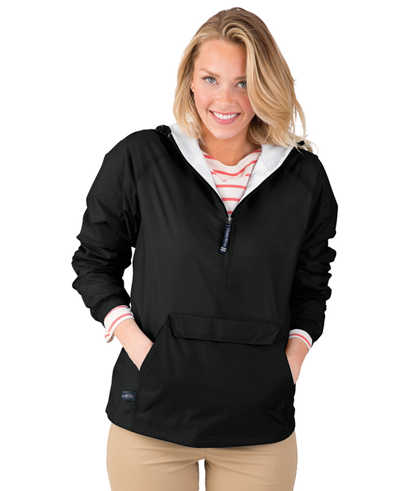 Personalized Violet Adult Rain Jacket│HandPicked │Charles River