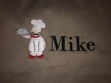 Adult Embroidered Apron with Name and Chef