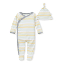 Yellow & Green Striped Coming Home Set - Bert's Bees Baby (100% Organic Cotton))