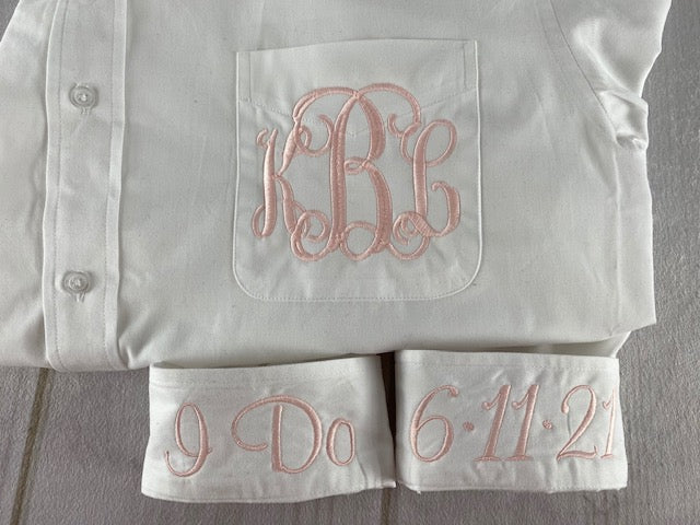 Bride Embroidered Shirt