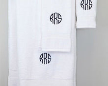 2 Piece Monogrammed Towel Set