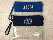 Clear Convertible Crossbody or Wristlet Purse - Stadium Friendly!