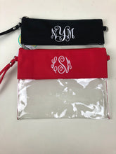 Clear Convertible Crossbody or Wristlet Purse - Stadium Friendly!