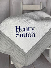 Baby Quilt with First and Middle Names
