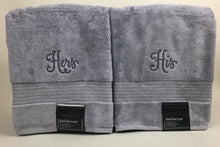 His and Hers - 6 Piece Monogrammed Towel Set