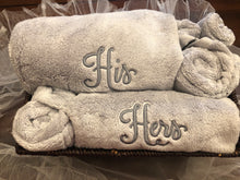 His and Hers - 6 Piece Monogrammed Towel Set