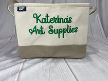 Kids Canvas Catch All Box