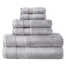 6 Piece Monogrammed Wedding Towel Gift Set