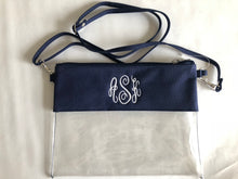 Clear Convertible Crossbody or Wristlet Purse - Stadium Friendly!