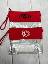 Clear Convertible Crossbody or Wristlet Purse - Stadium Friendly!