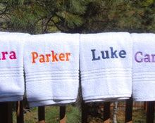 2 Piece Monogrammed Towel Set