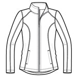 Full Zip Micro Fleece Jacket -Ladies and Men's Sizes Available