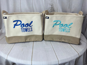 Pool Towels Storage Cube