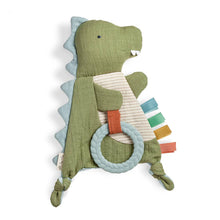 Bitzy Crinkle™ Sensory Toy with Teether - Dino