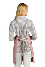 Heavy Twill Crossback Apron - with free embroidery
