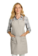Heavy Twill Crossback Apron - with free embroidery