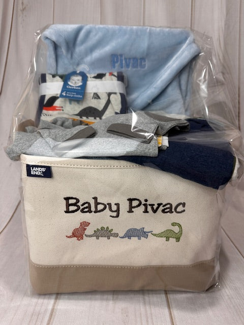 Customized Baby Gift Basket