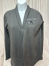 Ladies Cardigan with Dunklin Central Office Embroidery