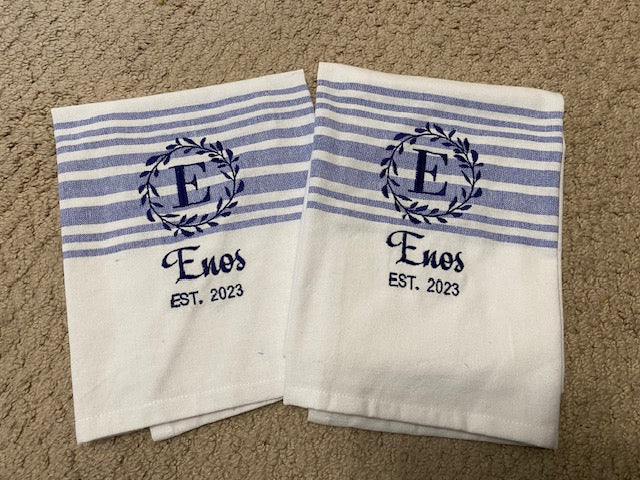 Custom Dish Towels - Set of 2