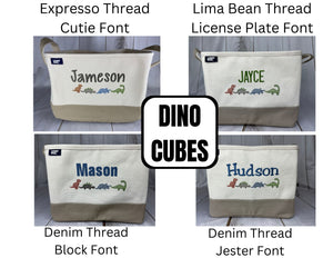 Canvas Cube w Dino Theme