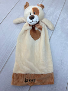 Dog - Lovie / Security Blanket/ Cuddle Blanket - 20" Long