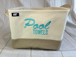 Pool Towels Storage Cube