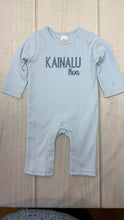 Personalized Blue Romper
