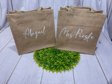 Bachlorette Party Gifts - Burlap Bag & Turkish Towel Set