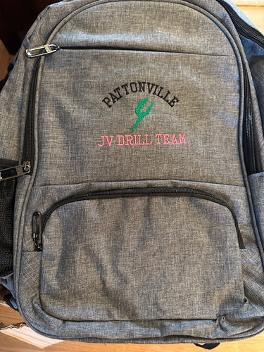 JV Drill Team  - Backpack Embroidery Cost