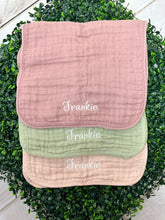 Muslin Burp Cloth Sets of 3