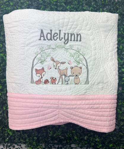 Woodland Animals Quilt