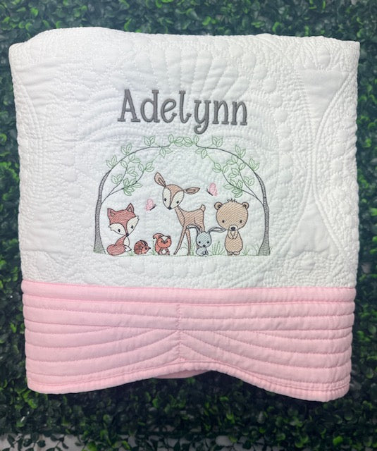Woodland Animals Quilt