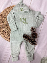 Personalized Green Romper Set