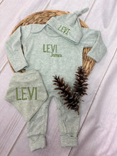 Personalized Green Romper Set