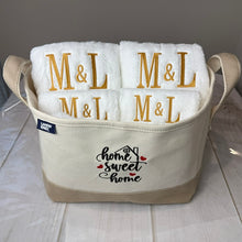 8 Piece Monogrammed Towel Set