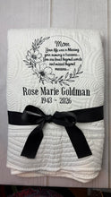 Mom Memorial Throw | Bereavement Gift | Sympathy Gift | Remembrance Gift | Memorial Blanket | Hug Blanket | Funeral Gift (Copy)