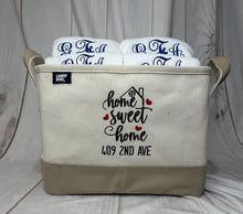 New Homeowner Towel Gift Basket