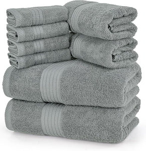 8 Piece Monogrammed Towel Set