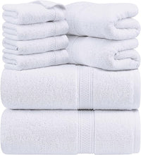8 Piece Monogrammed Towel Set