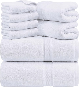 8 Piece Monogrammed Towel Set